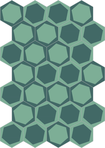 ON/OFF TEAL - Handmade cement tiles - Floor tile-stone by Bisazza