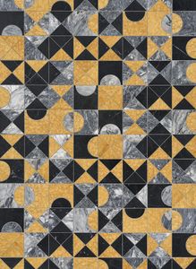 MODULO 3 POLICROMO MATT - Marble flooring - Floor tile-stone by Bisazza
