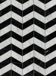 PIETRASANTA NERO LUX - Marble flooring - Floor tile-stone by Bisazza