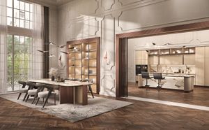Umami kitchen - Kitchen cabinet by Bizzotto Italia