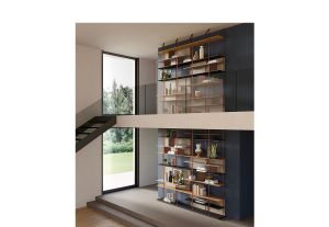 Sudoku bookcase - Cabinet by Bizzotto Italia