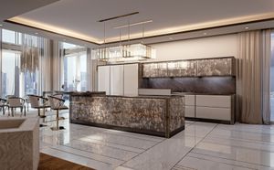 INFINITY KITCHEN - Kitchen cabinet by Bizzotto Italia
