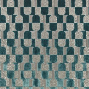 Arkose Teal - Curtain by Black Edition