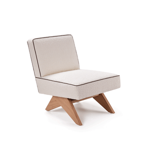 BIRDIE LOUNGE - Linen armchair - Armchair by Blasco