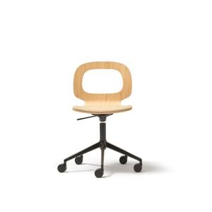 HALO Office Handle Chair with 5-Wheel Adjustable Base (Upholstered S) - Armchair by Blasco&Vila