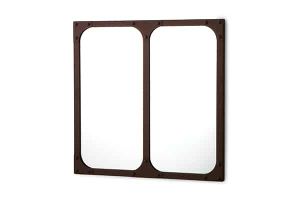 Industrial square mirror 60×60 - Accessories by BLEU PROVENCE