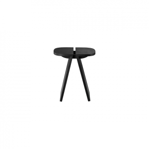 AVIO stool in oak, Black Oak, 23 x 38 cm - Stool by Blomus