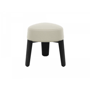 KUON Stool Beige oak black stained - Stool by Blomus