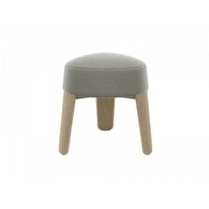 KUON Stool Taupe oak nature - Stool by Blomus
