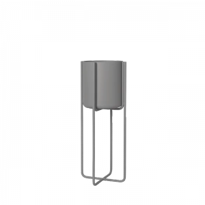 Planter KENA Steel Gray 55x22 cm - Accessories by Blomus