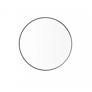 RIM Wall Mirror Black M Ø 50 cm - Accessories by Blomus