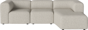 Angle 3 Modules w. chaise longue - right - Sofa by Bolia