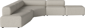 Angle 5 Modules w. chaise longue left - Sofa by Bolia