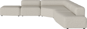 Angle 5 Modules w. chaise longue right - Sofa by Bolia