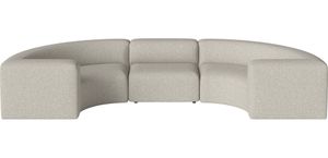 Angle Curved 3 Modules - semicircular - Sofa by Bolia
