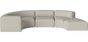 Angle Curved 4 modules - semicircular - Sofa by Bolia