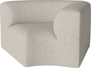Angle Curved Large Corner Module 45 - right - Sofa by Bolia