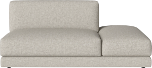 Avelou Module w. open end pouf - right - Sofa by Bolia
