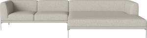 Caisa 2 modules with lounge corner - right - Sofa by Bolia