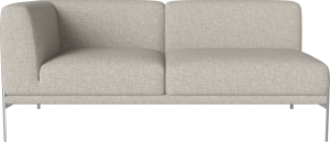Caisa 2 seater end module - left - Sofa by Bolia