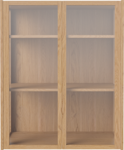 Cana glass highboard - 2 doors - wall mounted - Cabinet by Bolia