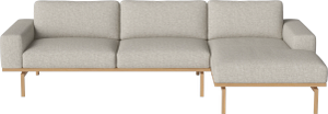 Elton Sofa 3,5 seater w. chaise longue - right - Sofa by Bolia