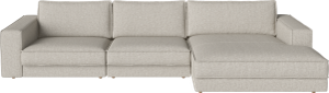 Noora 3 modules with grand chaise longue 370 x 190/127 cm - right - Sofa by Bolia
