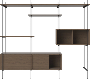 ROD Shelf combination 10 - Cabinet by Bolia