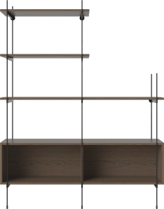 ROD Shelf combination 13 - Cabinet by Bolia