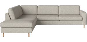 Scandinavia Corner Sofa 5 seater w. open end - left - Sofa by Bolia