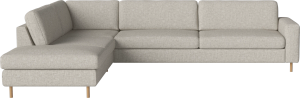 Scandinavia Corner Sofa 6 seater w. open end - left - Sofa by Bolia