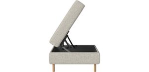 Scandinavia Pouf 70 x 70 cm w. storage - Pouf by Bolia