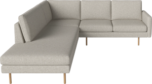 Scandinavia Remix Corner sofa 4 seater w. open end - left - Sofa by Bolia