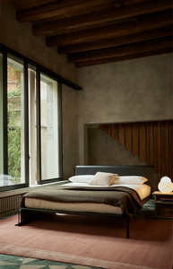 Bend-e Wood - Bed frame by Bolzan