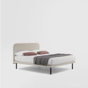 Cameo Round - Bed frame by Bolzan