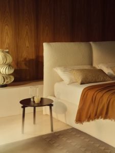 Liz - Bed frame by Bolzan
