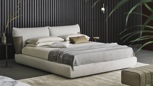 Blend - Bed frame by Bonaldo