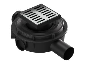 MAXI – DRAIN drain ø 50 mm, H 70 mm, 1 ingresso ø 40 mm - Sanitary accessories by Bonomini