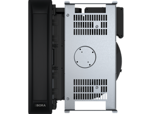 All Black extractor system with an integrated fan PKAS3AB - Cooktop by BORA