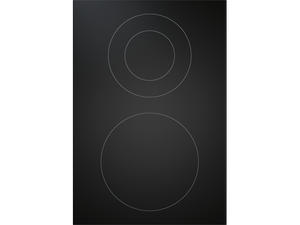 Pro Hyper cooktop 1-ring/2-ring PKCH3