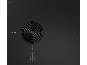 S Pure combined induction cooktop with integrated cooktop extractor recirculation PURSU2 - Cooktop by BORA