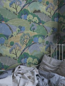 Hills and Trees 9623W - Wallpaper by Borastapeter