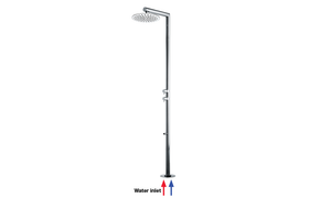 NEK COLUMN Ø 300 mm - 2 progressive mixers - Shower panel by Bossini