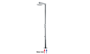 NEK COLUMN Ø 250 mm- 2 progressive mixers - Shower panel by Bossini