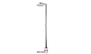 NEK COLUMN Ø 300 mm - Progressive mixer - Shower panel by Bossini