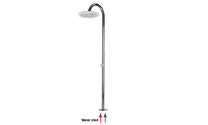 TETIS COLUMN Ø 300 mm - Progressive mixer - Shower panel by Bossini