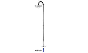 TETIS COLUMN Ø 250 mm - On/Off valve - Shower panel by Bossini