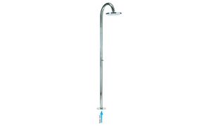 OKI COLUMN Ø 250 mm - Self/Closing valve - Shower panel by Bossini