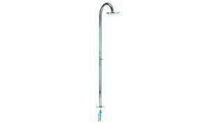 OKI COLUMN Ø 200 mm - Self/Closing valve - Shower panel by Bossini