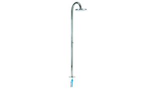 OKI COLUMN Ø 250 mm - On/Off valve - Shower panel by Bossini